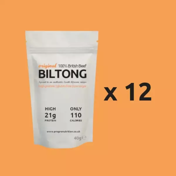 Original Beef Biltong 12 x 40g