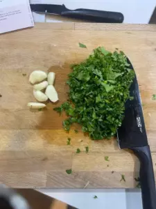 garlic coriander