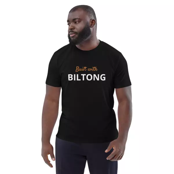 "Built with Biltong" Organic Cotton T-Shirt