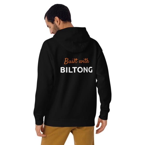 "Built with Biltong" Hoodie - Black