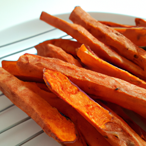 healhty snacks like baked sweet potato fries