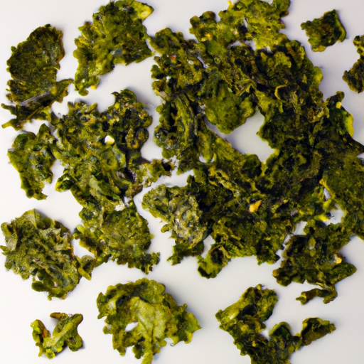 image of healthy snacks like kale crisps