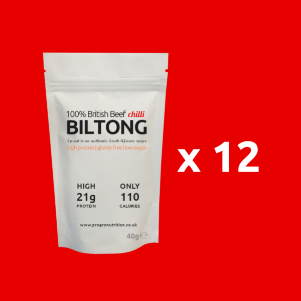 Chilli Beef Biltong 12 x 40g